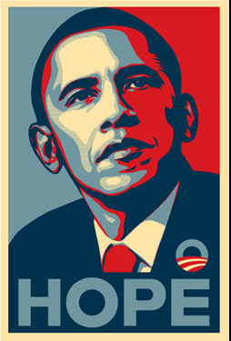 President Obama © Shepard Fairey